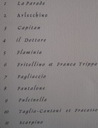 Weisbuch Claude, Comédie Italienne, 12 lithographies originales